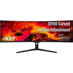 монитор Acer 49 Nitro EI491CRSbmiiiphx, VA, 32:9, 1800R Curved , 3840x1080, ,4ms, 178°/178°, 400nits, 1xHDMI(2.0 (UM.SE1EE.S01)