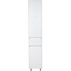 Пенал Style line Атлантика 35 левый, с корзиной, белый матовый (СС-00002257)