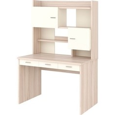 Стол компьютерный МЭРДЭС СП-33 КБЕ карамель/белый Merdes