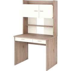 Стол компьютерный МЭРДЭС СП-23 НБЕ нельсон/белый Merdes