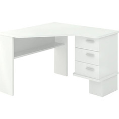 Стол компьютерный МЭРДЭС СД-45С БЕ-ПРАВ белый Merdes