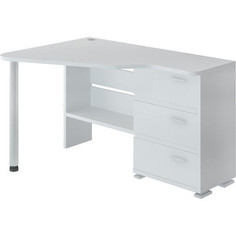 Стол компьютерный МЭРДЭС СР-322С БЕ-ЛЕВ белый Merdes