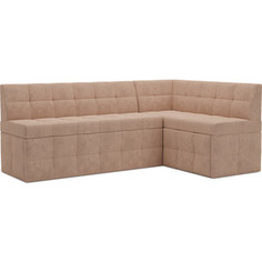 Кухонный диван Mebel Ars Атлантис правый угол (бежевый - Luna 061) 190х84х120 см