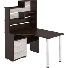 Стол компьютерный МЭРДЭС СР-132 ВК-ЛЕВ венге/карамель Merdes