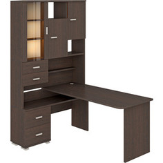 Стол компьютерный МЭРДЭС СР-620/160 В-ЛЕВ венге Merdes