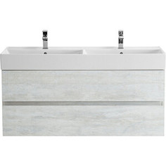 Тумба с раковиной Cezares Molveno 46 120х46 Legno Bianco (MOLVENO 46-120-2C-SO-2-LB, CZR-MIL-120-2-LVB)