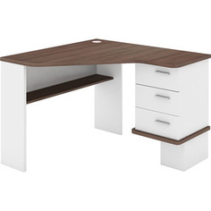 Стол компьютерный МЭРДЭС СД-45С БЕШ-ПРАВ белый/шамони Merdes