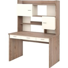 Стол компьютерный МЭРДЭС СП-83 НБЕ нельсон/белый Merdes