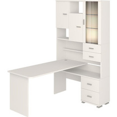 Стол компьютерный МЭРДЭС СР-620/160 БЕ-ПРАВ белый Merdes