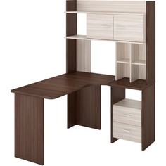 Стол компьютерный МЭРДЭС СКЛ-Угл130+НКЛХ-120 ШК ПРАВ Merdes