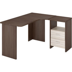 Стол компьютерный МЭРДЭС СКЛ-Угл130 ШК ПРАВ Merdes