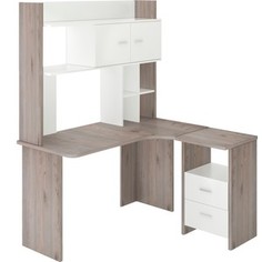 Стол компьютерный МЭРДЭС СКЛ-Угл130+НКЛХ-130 НБЕ ПРАВ Merdes