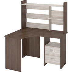 Стол компьютерный МЭРДЭС СКЛ-Угл120+НКЛ-120 ШК ПРАВ Merdes