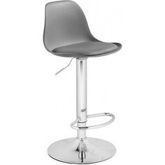 Барный стул Woodville Soft gray / chrome (15747)