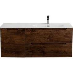 Тумба с раковиной BelBagno Etna 100 правая, Rovere Moro (ETNA-1000-2C-1A-SO-RW-R, BB1000ETL-R)