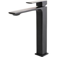 Смеситель для раковины Orange Lutz черный (M04-121b)