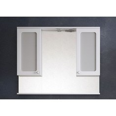 Зеркальный шкаф Corozo Прованс 105/С белый (SD-00000469)