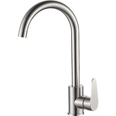 Смеситель для кухни Haiba HB802 нержавеющая сталь (HB70802)