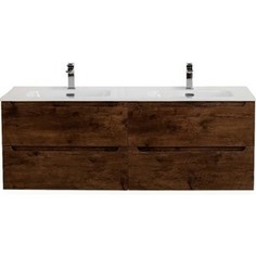 Тумба с раковиной BelBagno Etna 120 две чаши, Rovere Moro (ETNA-1200-4C-SO-2-RW, BB1200-2-ETL)