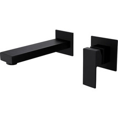 Смеситель для раковины Abber Daheim черный матовый (AF8212B)