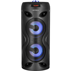 Минисистема Supra SMB-330 черный 20Вт/ FM/USB/BT