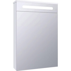 Зеркальный шкаф Runo Парма 50х75 правый, белый (00-00001128) РУНО