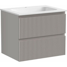 Тумба с раковиной Sancos Snob R 60х45 Doha Soft (SNR60SM, CN7011)