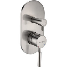 Смеситель для ванны Wasserkraft Wern никель (4241)