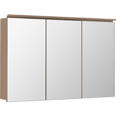 Зеркальный шкаф De Aqua Алюминиум 120х76,5 с подсветкой, медь (261769)