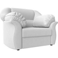 Лига Диванов Кресло Карнелла экокожа белый