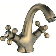 Смеситель для раковины Haiba HB19-4 бронза (HB1019-4)