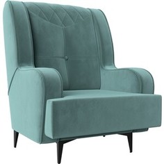 Кресло Лига Диванов Неаполь велюр бирюзовый (111951)