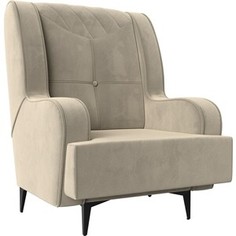 Кресло Лига Диванов Неаполь микровельвет бежевый (111960)
