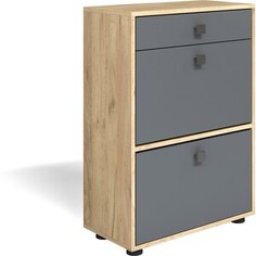 Обувница Бител Мини Лайт МЛ-7 дуб золотой крафт/серый графит (BTL10000460)