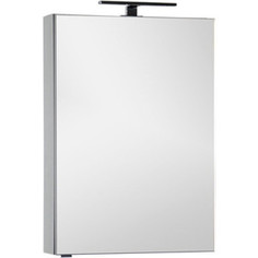 Зеркальный шкаф Aquanet Алвита 60 серый антрацит (183989)