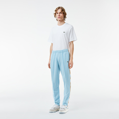 Жаккардовые спортивные брюки Lacoste Paris с монограммой