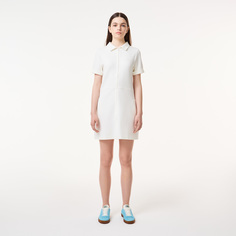 Платье Lacoste на молнии с воротником поло