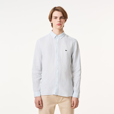Мужская льняная рубашка Lacoste