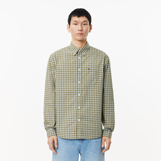 Мужская рубашка Lacoste Regular Fit в клетку