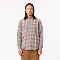 Мужская рубашка Lacoste Regular Fit в клетку
