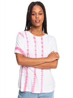 Женский топ ROXY Over The Rainbo Pink Guava Junebug