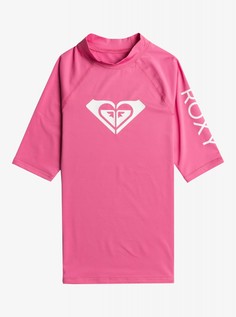 Детский рашгард с коротким рукавом Whole Hearted (6-16 лет) Roxy