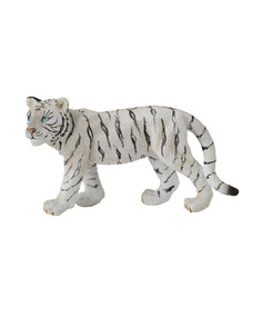 Фигурка животного гуляющий белый Тигрёнок Collecta