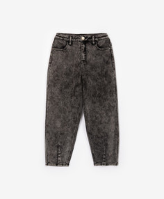 Джинсы на флисе серые Gulliver (146)