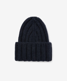 Шапка вязаная синяя GLVR (One size (56))