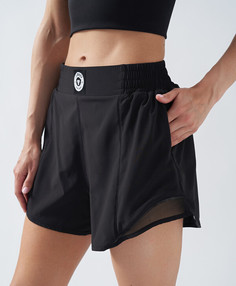 Шорты спортивные короткие для женщины черные Jumkey (48 (L))