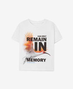 Футболка с принтом белая женская Gulliver