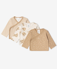 Кофточки с длинным рукавом комплект из 3-х штук мультицвет Gulliver (56-42)