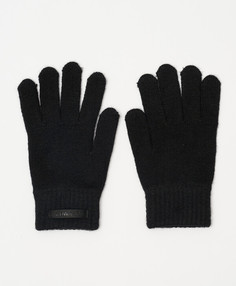 Перчатки вязаные для женщины черные Jumkey