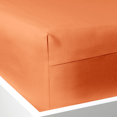 Простыня на резинке Vivid orange Cozy Home